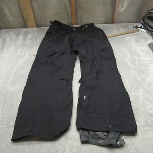 686 Snow Pants Mens Small Black Cargo Waterproof Athletic Ski Outdoor Gear 32x30